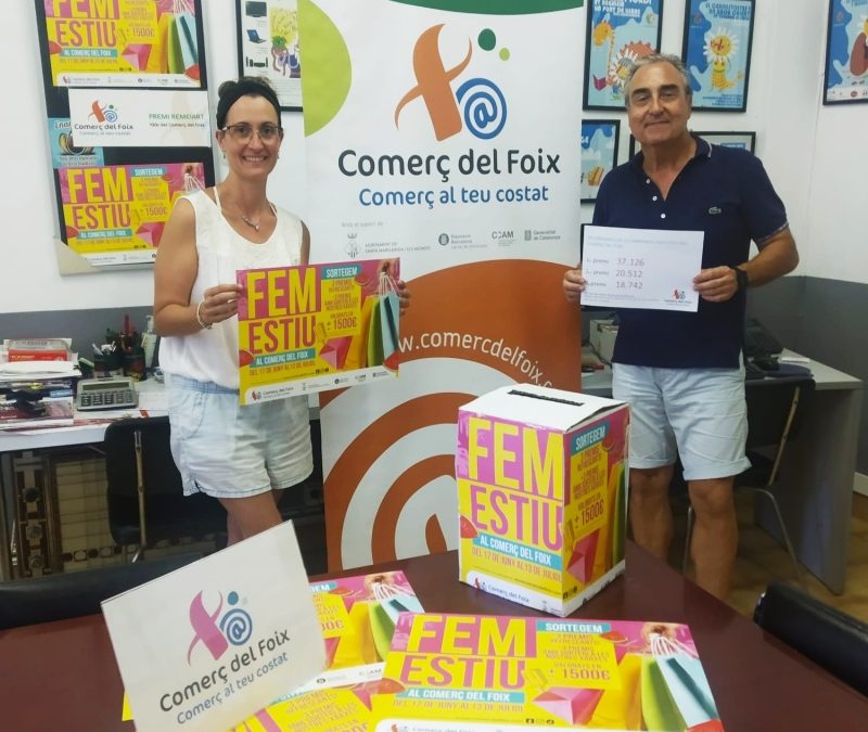 Sorteig de la campanya FEM ESTIU de Comerç del Foix