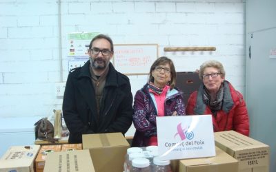 L’associació de comerciants COMERÇ DEL FOIX fa donació de la Panera Solidaria del Comerç