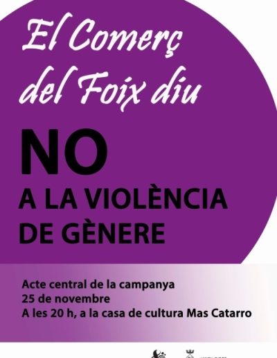 Campanya en contra de la violència masclista...